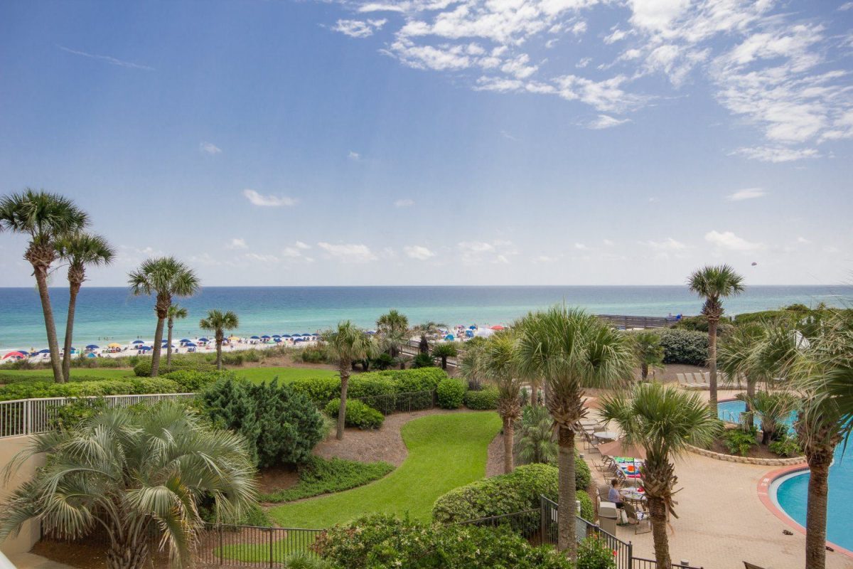Miramar Beach view from Miramar Beach rental
