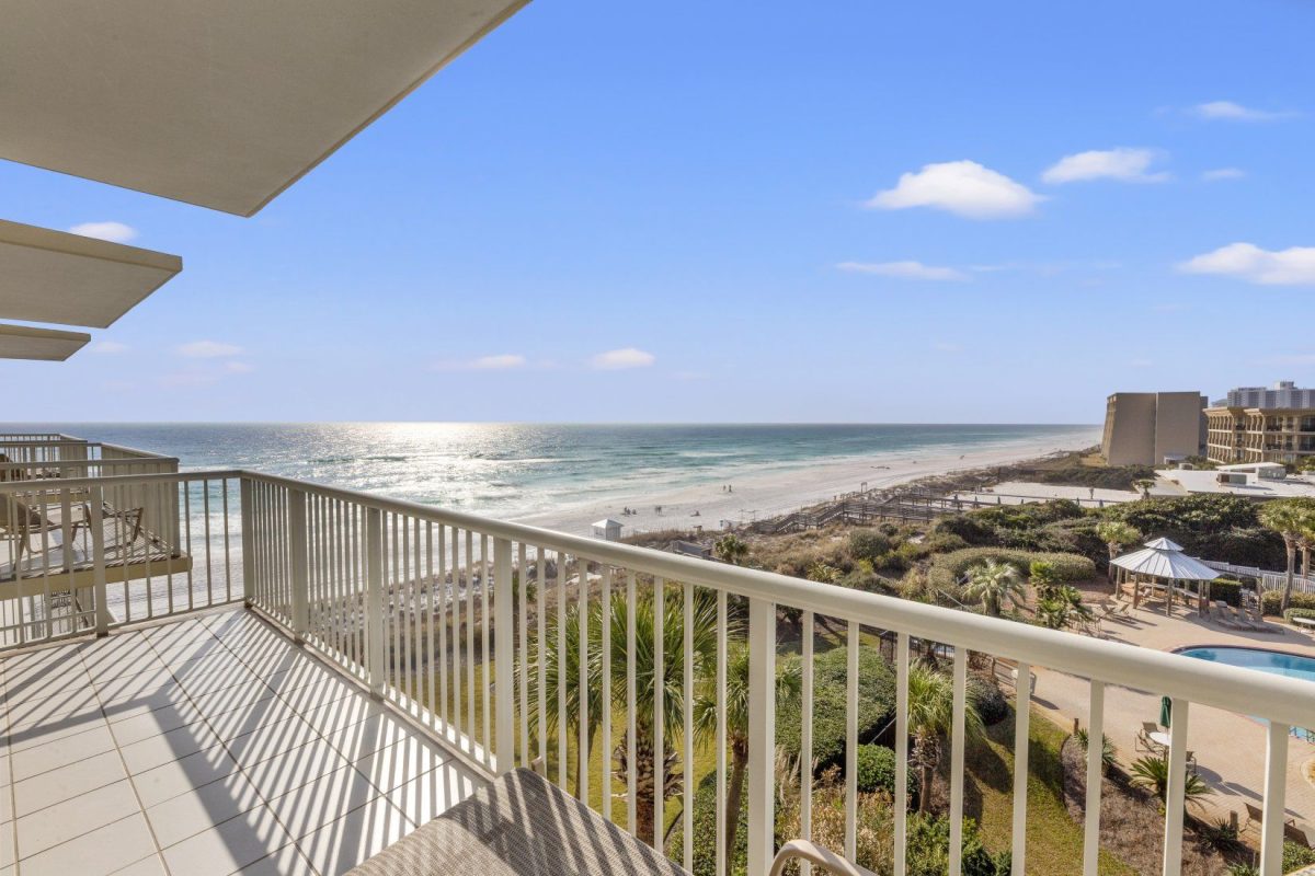 View from a Miramar condo patio