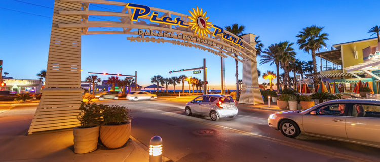 Pier Park in Panama City Beach, Florida